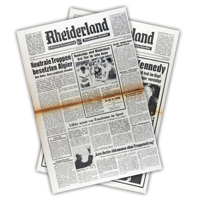 Zeitungsstapel